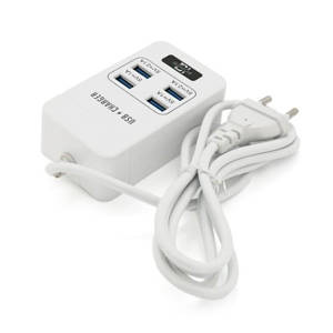 Мережевий фільтр Voltronic TВ-Т05 White 4 USB, 1.5 м