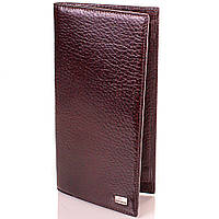 Мужской кожаный кошелек (SHI111-10FL) 10,5х19х1 см Desisan Коричневый (2000001330647)