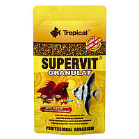 Сухой корм для аквариумных рыб Tropical в гранулах Supervit Granulat 10 г (для всех аквариумных рыб) e