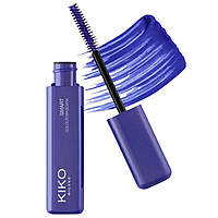 KIKO Smart Colour Mascara 02 Electric Blue Туш з ефектом панорамного об'єму, 8 мл