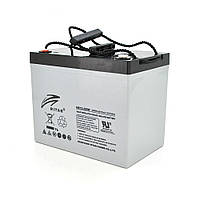Акумуляторна батарея AGM RITAR HR12280W, Gray Case, 12V 75.0Ah ( 260 х 169 х 211 (219 ) 24.80kg Q1 b