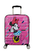 Чемодан 55 См American Tourister WAVEBREAKER DISNEY PINK 55х40х20 31C*70001 IB, код: 8290756