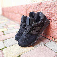 New Balance 574 Чорні 37 кроссовки и кеды высокое качество Размер 37