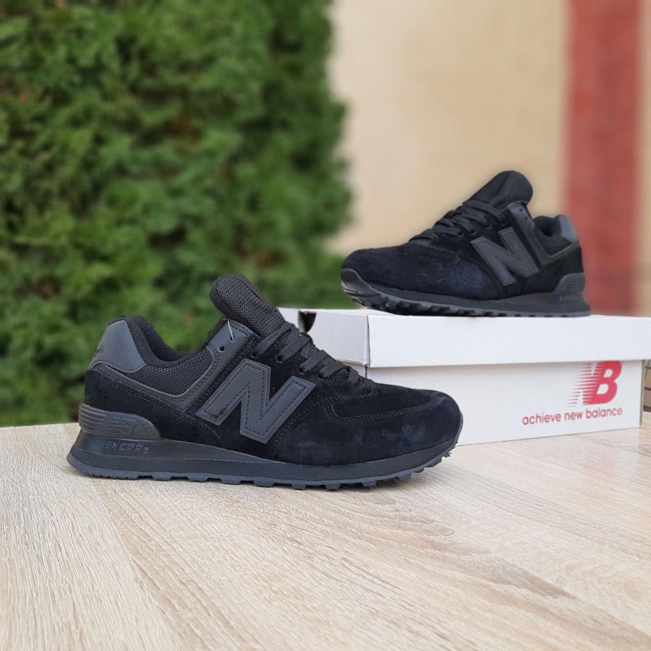 New Balance 574 Чорні 37 кроссовки и кеды высокое качество Размер 37 - фото 3 - id-p2152067202