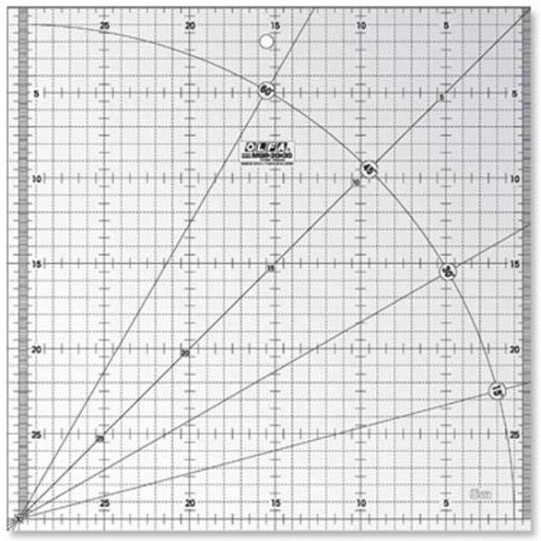 Лінійка OLFA MQR-30X30, 300 x 300 мм