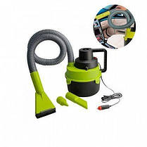 Автомобільний пилосос Black Wet & Dry Auto Vacuum Cleaner Автопилосос, фото 5