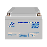 Акция. Аккумулятор мультигелевый AGM LPM-MG 12V - 26 Ah b