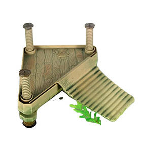 Місток плаваючий для черепах кутовий пластиковий NOMOypet Floating platform 21x18.5x14.5 см