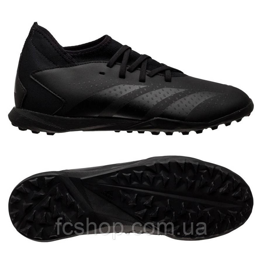 Сороконіжки дитячі Adidas Predator Accuracy.3 TF Jr GW7080, Чорний, Розмір (EU) — 38 2/3
