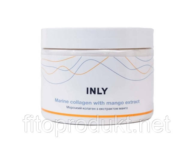 Marine Collagen with mango extract Морський колаген з манго екстрактом 126 г INLY