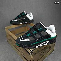 Adidas Niteball Чорні с зеленим 41 кроссовки и кеды высокое качество Размер 41