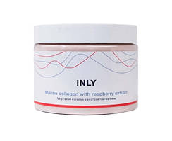 Marine Collagen with raspberry extract Морський колаген з екстрактом малини 126 г INLY