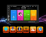 Автомагнітола 2Din 7023А Android 14, GPS, WiFi,Bluetooth, 2/32Gb, Універсальна автомобільна магнітола, фото 2