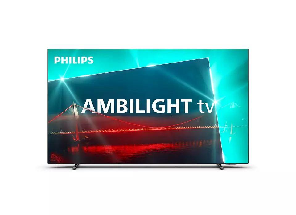 Телевізор 48 дюймів Philips 48OLED708/12 (Android TV OLED 120Hz)