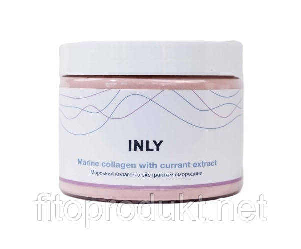 Collagen with currant extract Морський колаген з екстрактом смородини 126 г INLY