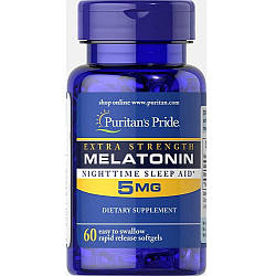 Melatonin Extra Strength 5mg - 60softgels