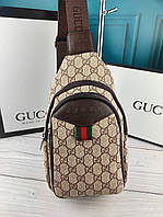 Стильная сумка слинг бананка Gucci Гуччи Турция
