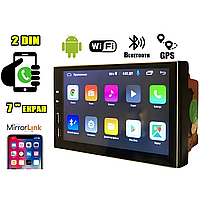 Автомагнітола 2Din 7023А Android 14, GPS, WiFi,Bluetooth, 2/32Gb, Універсальна автомобільна магнітола