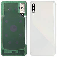Задня кришка Samsung Galaxy A30s 2019 A307F (біла Оригінал зі склом камери)