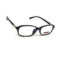 Женские очки с бликовой линзой 18030 в черной оправе