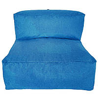 Бескаркасный модульный диван Блэк Прямой Tia-Sport (sm-0945-4) голубой IB, код: 6537686