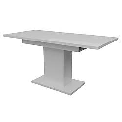 Стіл обідній "Твіст" 150х68х75 см. Білий глянець МДФ