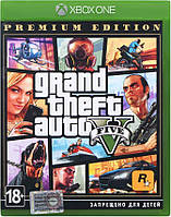 Игра консольная Xbox One Grand Theft Auto V Premium Edition, BD диск