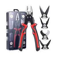 Багатофункціональні плоскогубці 5в1 у футлярі (SH020742)
