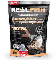 Прикормка Real Fish Плотва Мотыль 1кг RF-910 BS, код: 7414551