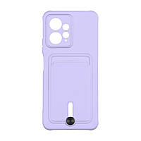 Чехол с карманом для карт OtterBox Colorfull Pocket Card Xiaomi Redmi Note 12 4G Elegant purp TS, код: 8236966