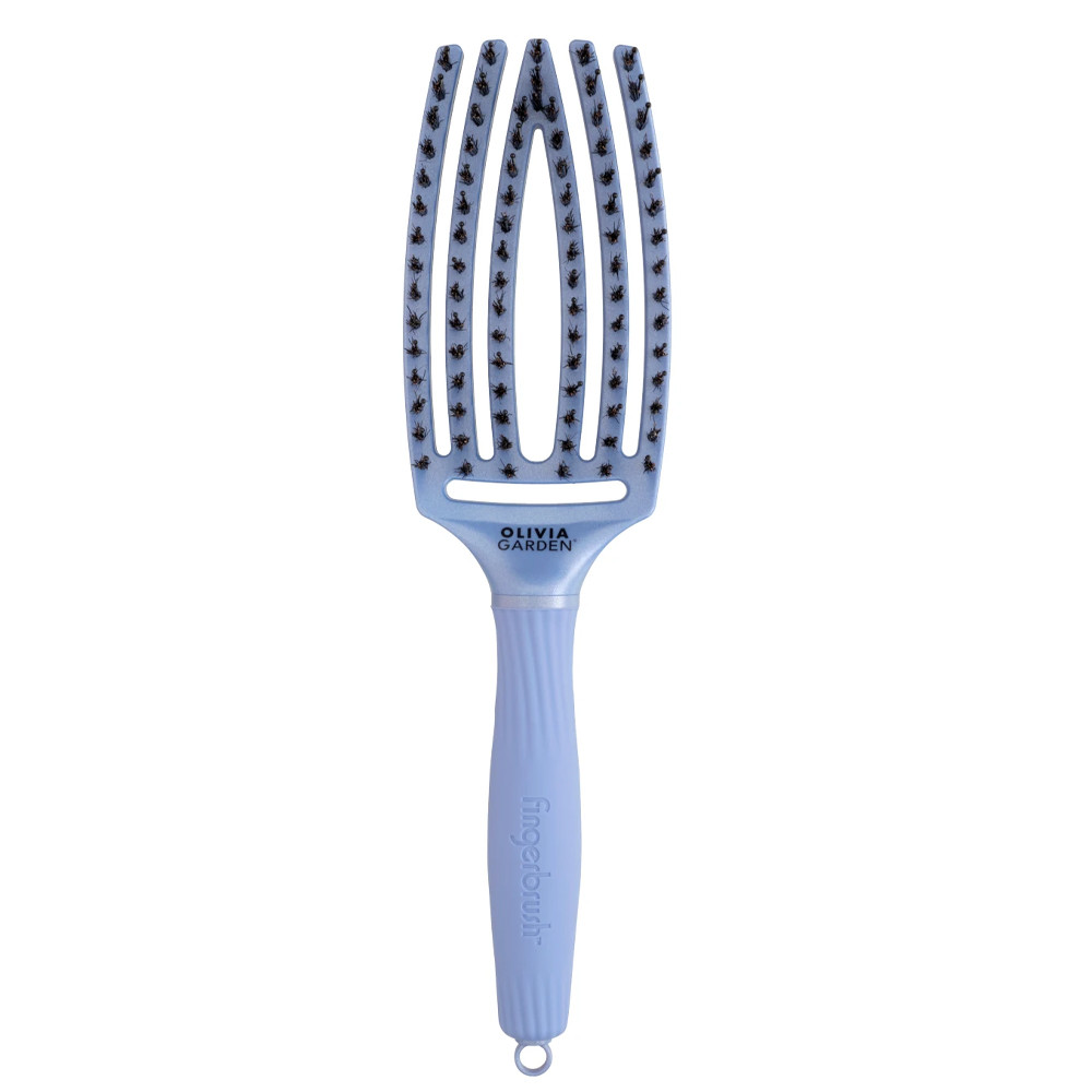 Щітка для волосся Olivia Garden Finger Brush Combo Medium LOVE BLUE