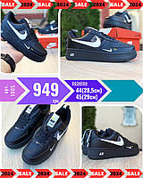 Кроссовки, кеды отличное качество Nike Air Force 1 Mid LV8 чорні 44 Размер 44