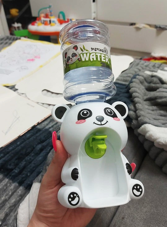 Детский диспенсер для воды. Детский кулер для воды со стаканами. Дозатор воды Panda для детей High Quality - фото 3 - id-p2152186171