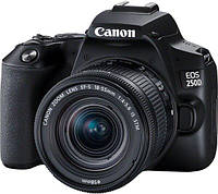 Цифр. фотокамера зеркальная Canon EOS 250D kit 18-55 IS STM Black