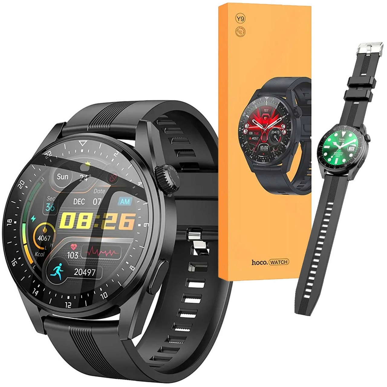 Hoco Y9 Smart Watch Black ID 2035950111 1199 Prom.ua