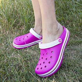 Крокси жіночі рожеві Медичне взуття сабо "Like Crocs"