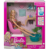 Набір ігровий Манікюрний салон Barbie (фігурка, меблі, аксесуари) GHN07, фото 4
