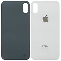 Задняя крышка Apple iPhone X, белая AAA с большим отверстием