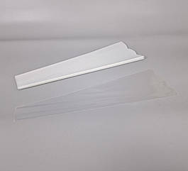 Конусне паковання під квіти h50/6низ/15верх прозоре (100 шт.) 180 (100 шт.)