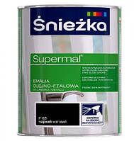 Sniezka чорн мат 800мл Supermal Ol-Ftal.F105 (8 шт./уп.)