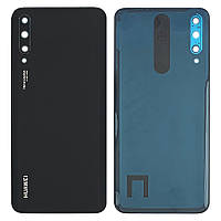 Задня кришка Huawei P Smart Pro, Y9s STK-L21 (чорна Оригінал зі склом камери)