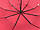 Жіноча напівавтоматична парасоля на 9 спиць антивітер від Toprain з патріотичною символікою, бордовий, 05370-4, фото 6