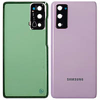 Задняя крышка Samsung S20 FE G780F , фиолетовая оригинал Китай со стеклом камеры