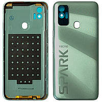 Задня кришка Tecno Spark 7 KF6n (зелена Оригінал)