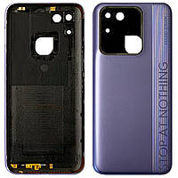 Задня кришка Tecno Spark 8C KG5k KG5j (фіолетова Оригінал без скла камери)
