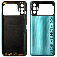 Задня кришка Tecno Spark 8p KG7H KG7 KG7n (блакитна Оригінал без скла камери)