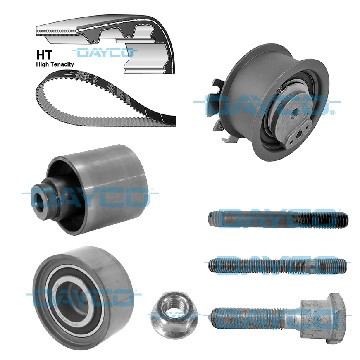 Ремінь ГРМ компл. VW Golf/Jetta/Passat/Touran 2.0 TDI 03-13, Dayco, KTB486,