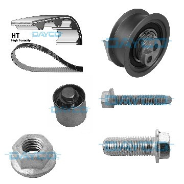 Ремінь ГРМ компл. VW Golf/Jetta/Passat/Touran 2.0 FSI/TFSI 03-13, Dayco, KTB614,