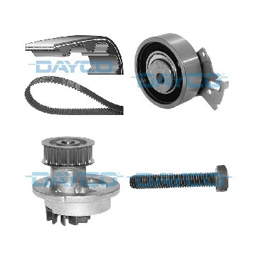 Ремінь ГРМ компл. + помпа Daewoo Lanos 1.3/1.5 i 97-, Dayco, KTBWP2215,
