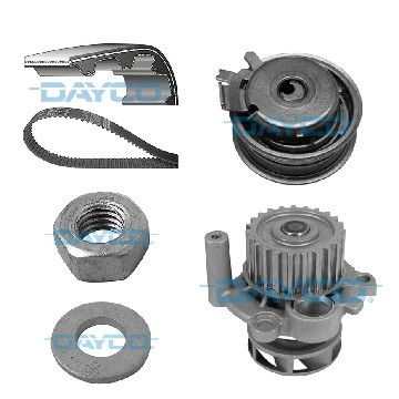 Ремінь ГРМ компл. + помпа VW Caddy 2.0 EcoFuel 06-15 / VW T5 2.0 03-15, Dayco, KTBWP2532,
